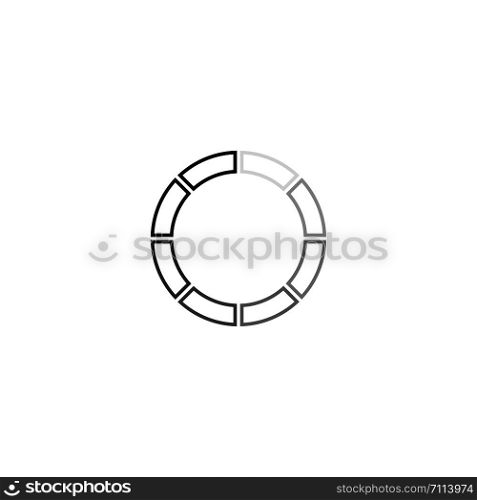 Loading lineas icon. Load bar vector icon. Loading icon isolated on white background. Eps10. Loading lineas icon. Load bar vector icon. Loading icon isolated on white background