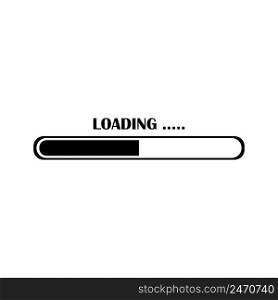 loading or buffering icon logo template design