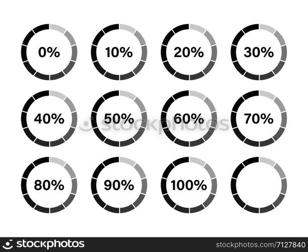 Loading process indicator isolated vector concept design. Technology concept vector design. Progress bar. Circle loader. Vector bright background. Upload download round process. EPS 10. Loading process indicator isolated vector concept design. Technology concept vector design. Progress bar. Circle loader. Vector bright background. Upload download round process.