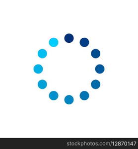 Loading Progress Bar Icon Vector Template