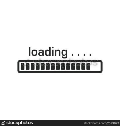 loading, progress icon vector design illustration