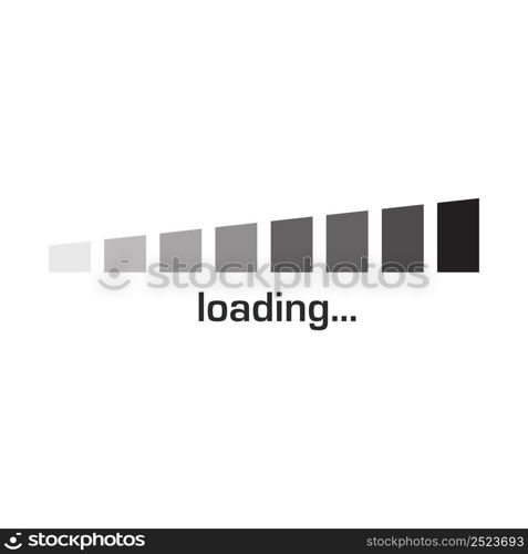 loading, progress icon vector design illustration 