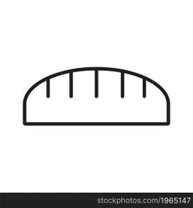 Loaf Of Bread Line Icon