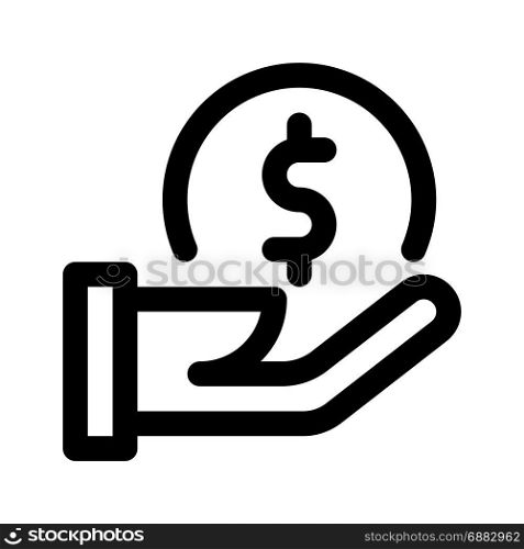 loan, icon on isolated background