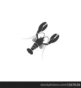 Lobster logo illustration vector design
