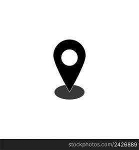 location icon logo vector design template