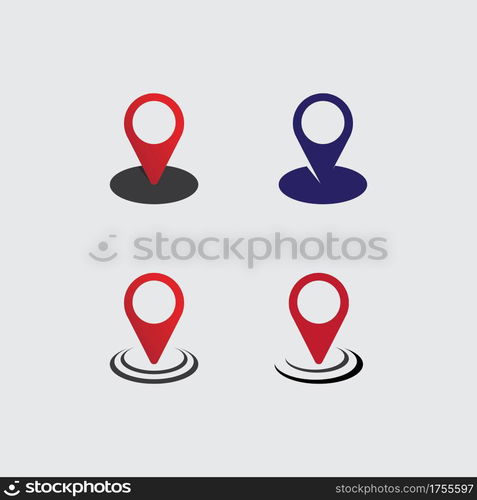 Location icon,Map logo for maps google maps, sign, route, position ...