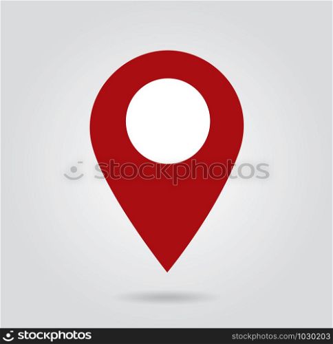 Location icon symbol vector