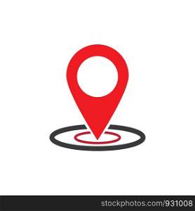 location icon Vector Illustration design Logo template