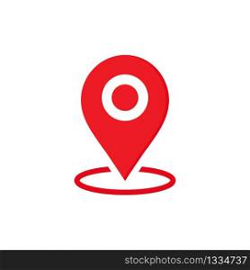 Location map icon, gps pointer mark. Vector EPS 10