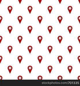 Location mark pattern seamless in flat style for any design. Location mark pattern seamless