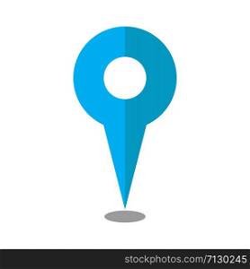 Location Pin Icon Blue