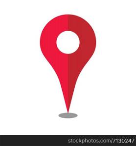 Location Pin Icon Red