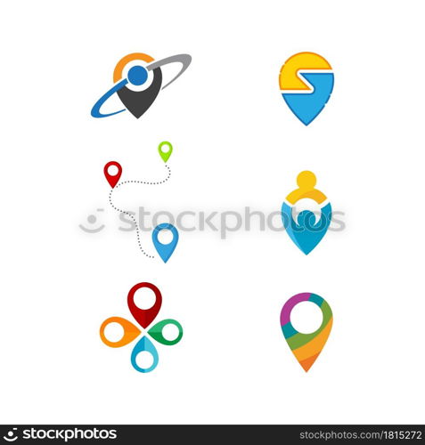 Location point icon vector illustration design