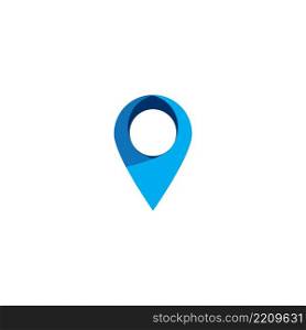location point icon, vector illustration logo design.