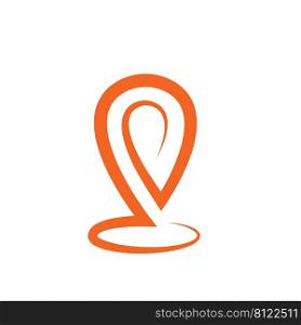 Location point icon  vector illustration template