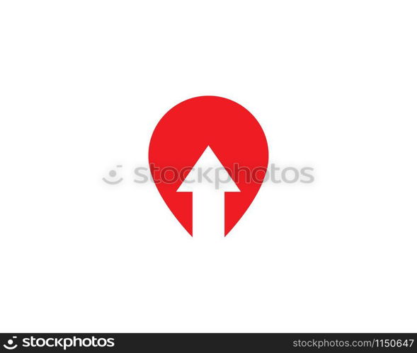 Location point Logo vector template