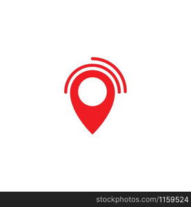 Location point Logo vector template