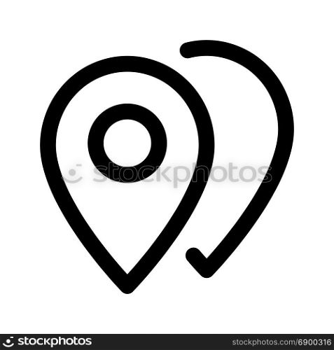 locations, icon on isolated background