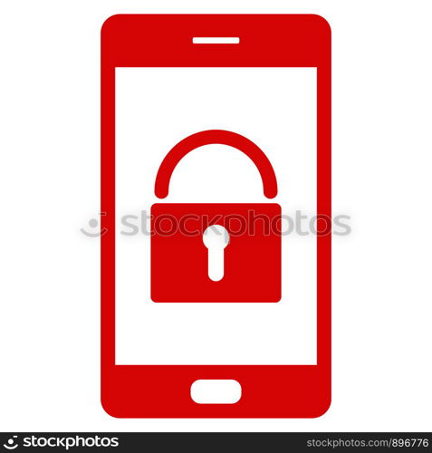 Lock and smartphone