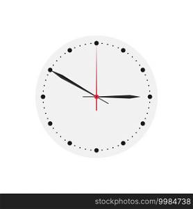 lock face concept. Clock Vector. Mechanical clock face. Vector illustration isolated on white background