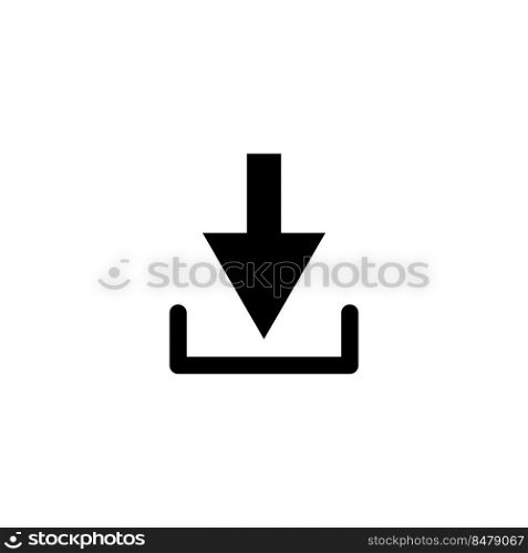 Log in log out icon vector logo design template illustration