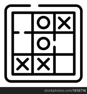 Logical game icon outline vector. Logic activity. Task puzzle. Logical game icon outline vector. Logic activity