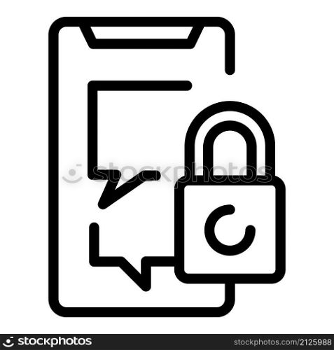 Login sms icon outline vector. Multi code. Internet mobile. Login sms icon outline vector. Multi code