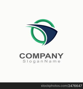 Logistic express Logo for business and delivery company design 