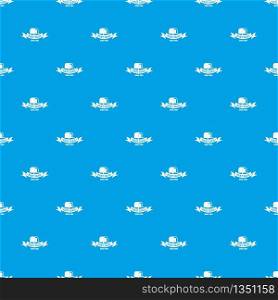 Logistic pattern vector seamless blue repeat for any use. Logistic pattern vector seamless blue