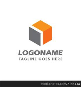 Logistics company, shipping company or delivery service logo