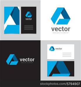 Logo 01. Vector graphic design elements for brand identity.