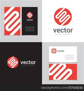 Logo 04. Vector graphic design elements for brand identity.