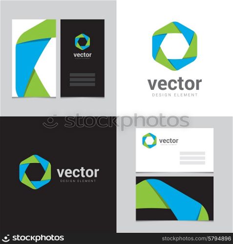 Logo 06. Vector graphic design elements for brand identity.