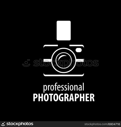 logo camera the photographer. logo camera the photographer. Vector illustration of icon