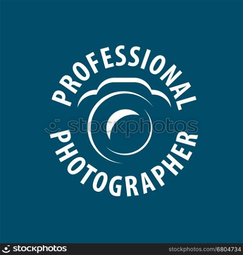 logo camera the photographer. logo camera the photographer. Vector illustration of icon