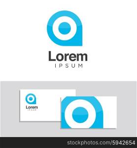 Logo design elements with business card template - 36