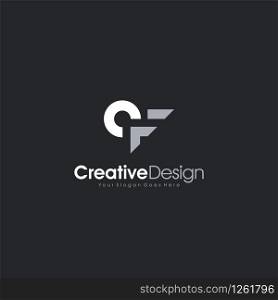 Logo Design Letter CF Icon Design abstract Logo Template Design Vector, Emblem, Design Concept, Creative Symbol design vector element for identity, logotype or icon