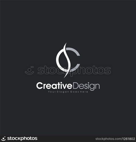 Logo Design Letter SC or CS abstract Logo Template Design Vector, Emblem, Design Concept, Creative Symbol design vector element for identity, logotype or icon
