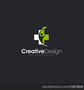 Logo Design Natural Heal Simple Template Business Creative Design