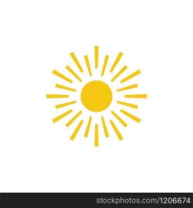 Logo design related to sun or solar cell energy