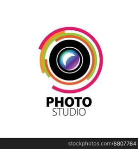 logo for photo studio. logo for photo studio. Vector illustration of icon