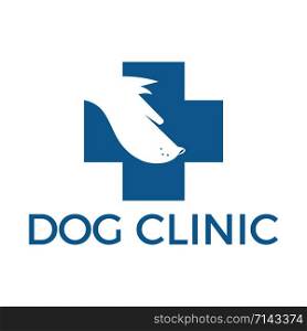 Logo for veterinary clinic or pet shop.