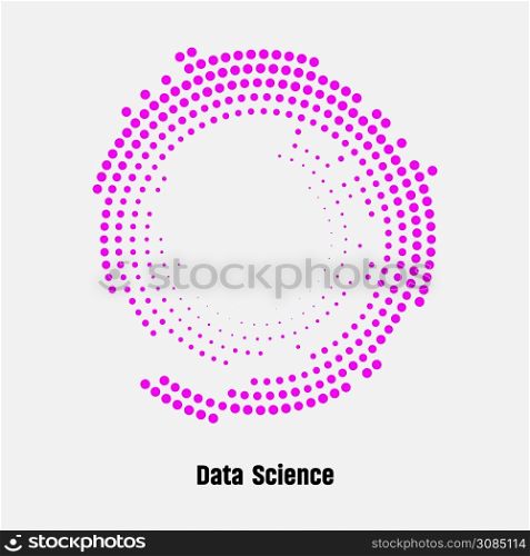 Logo from group dots. Vector illustration.. Abstract Neural networks logo company