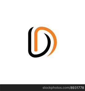 logo letter d icon vector design