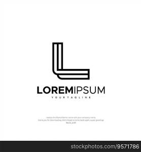 Logo Letter LL vektor Logo Template Illustration Creative Design Modern and Creative logo design inspiration vector illustration
