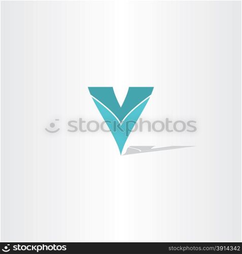 logo letter v symbol element icon design