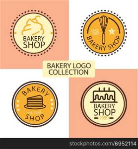 logo template sign symbol identity bakery