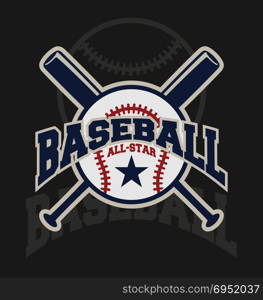 logo template sign symbol identity baseball