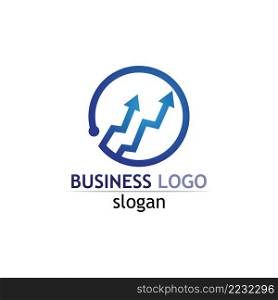 Logo type vector design business, company, identity, style icon logo creative